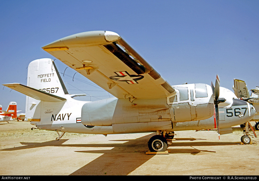 Aircraft Photo of 136567 | Grumman US-2A Tracker | USA - Navy | AirHistory.net #8230