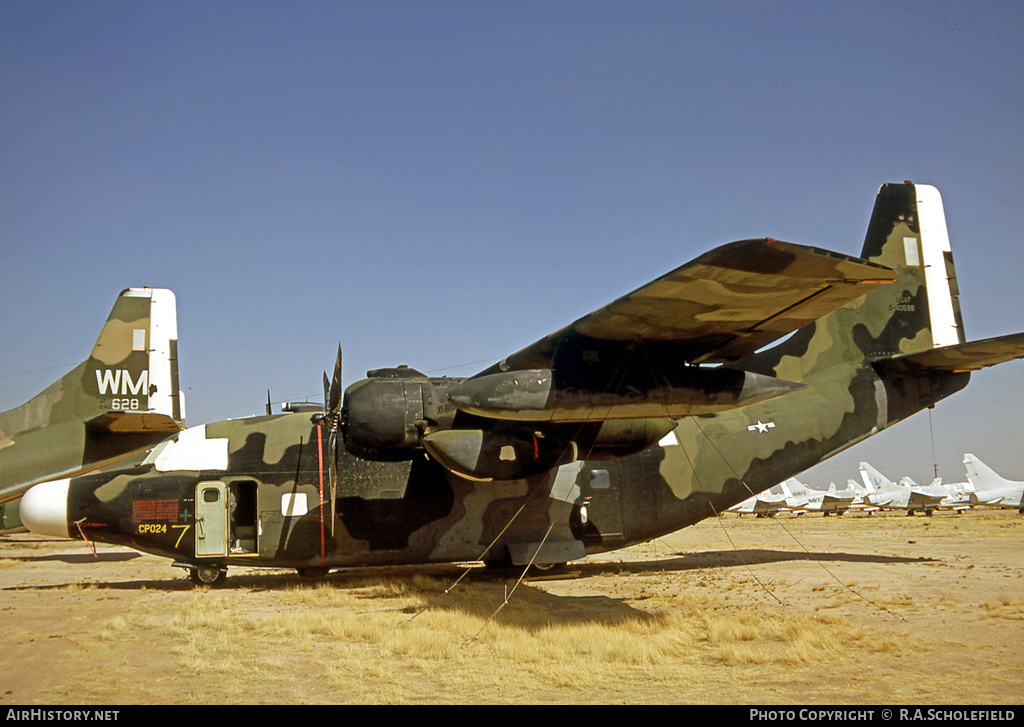 Aircraft Photo of 54-698 / 0-40698 | Fairchild NC-123K Provider | USA - Air Force | AirHistory.net #8232