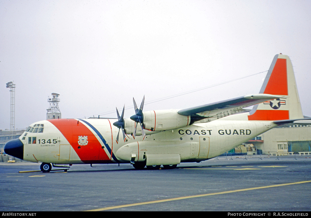 Aircraft Photo of 1345 | Lockheed HC-130B Hercules (L-282) | USA - Coast Guard | AirHistory.net #8236
