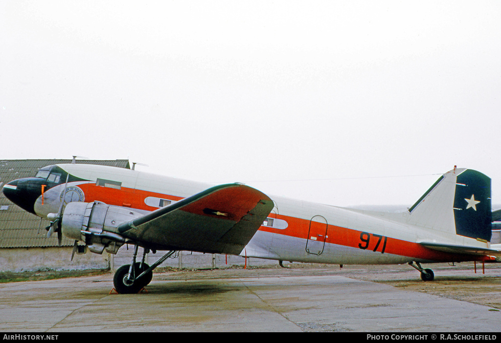 Aircraft Photo of 971 | Douglas C-48A | Chile - Air Force | AirHistory.net #8253