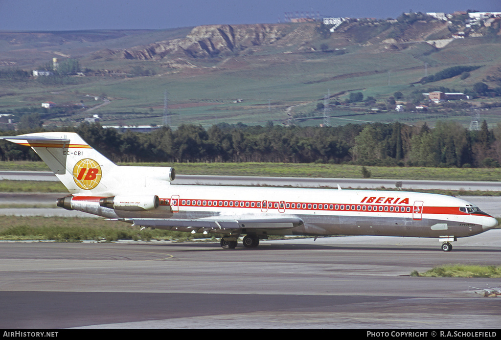 Aircraft Photo of EC-CBI | Boeing 727-256/Adv | Iberia | AirHistory.net #8275