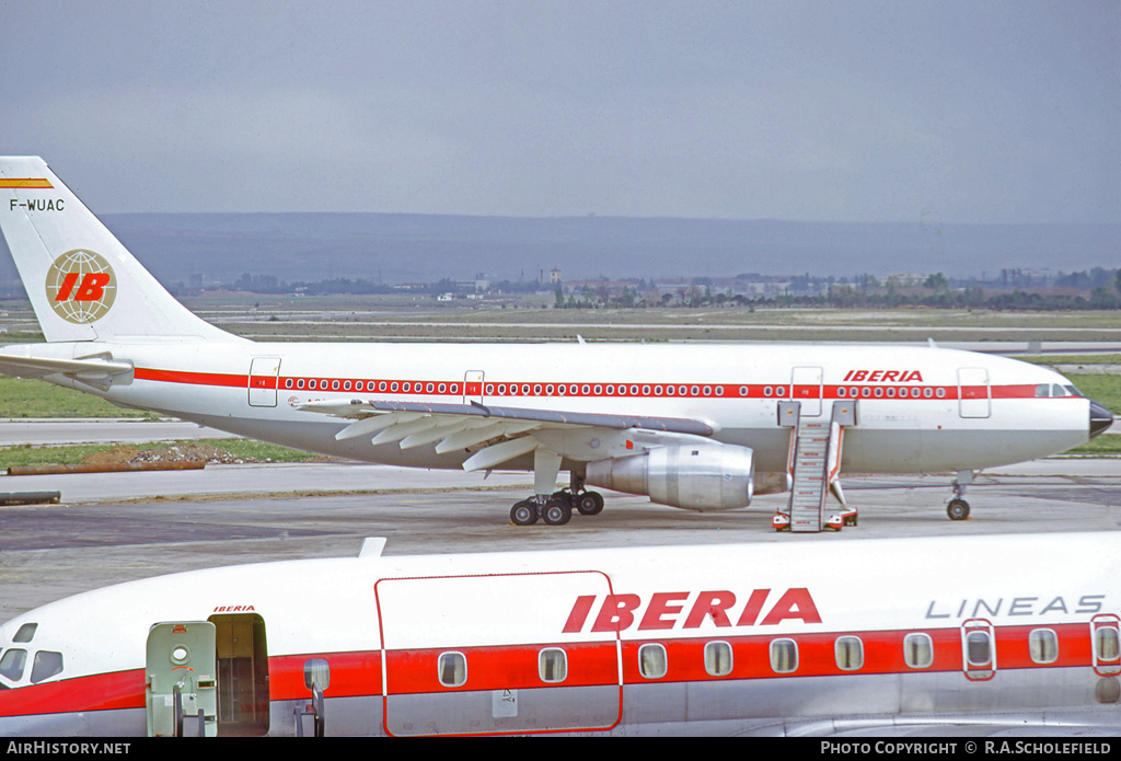 Aircraft Photo of F-WUAC | Airbus A300B1 | Iberia | AirHistory.net #8276
