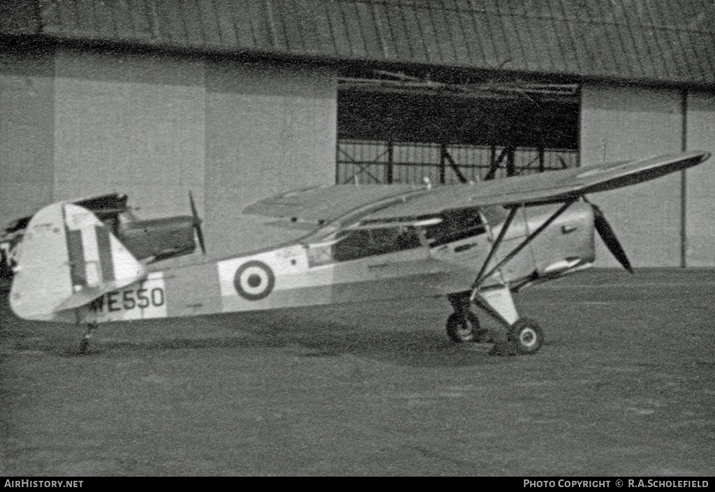 Aircraft Photo of WE550 | Auster Q Auster T7 | UK - Air Force | AirHistory.net #8279