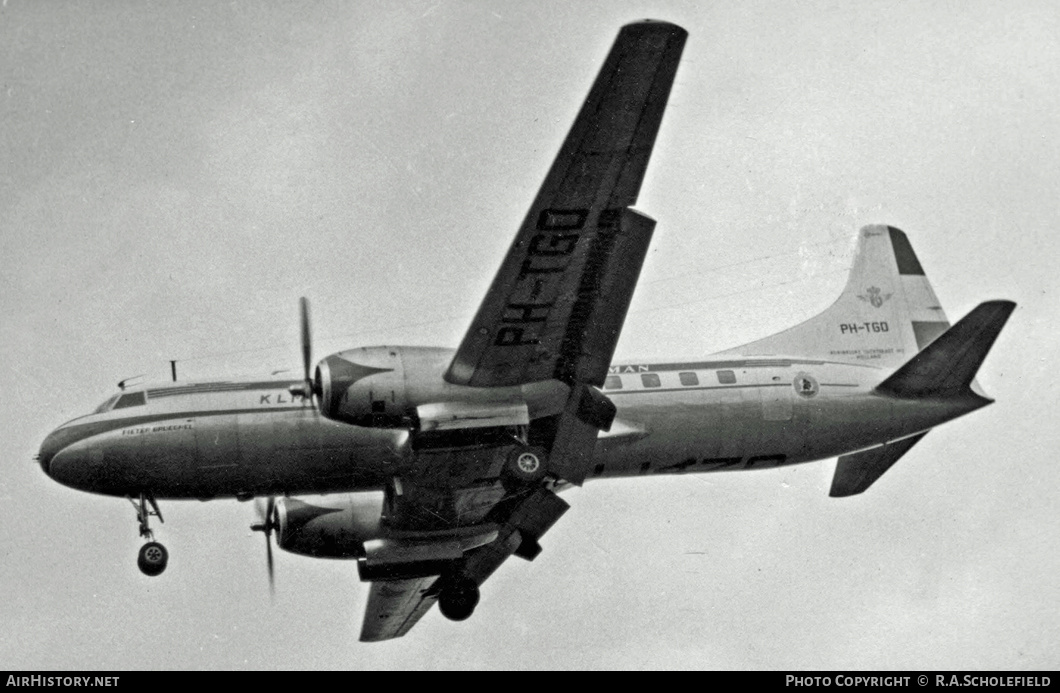 Aircraft Photo of PH-TGD | Convair 340-48 | KLM - Royal Dutch Airlines | AirHistory.net #8282