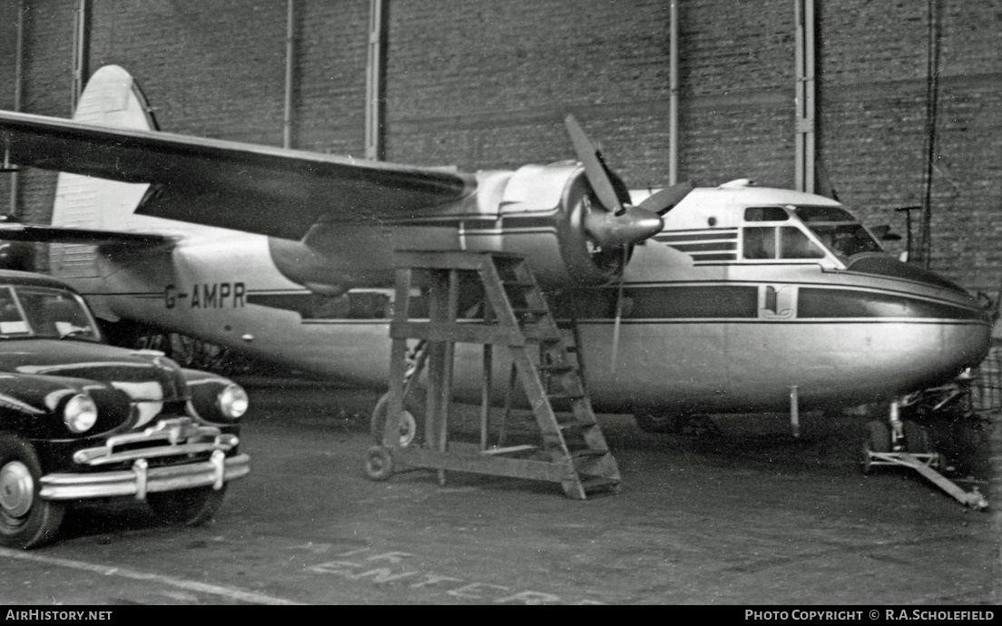 Aircraft Photo of G-AMPR | Percival P.50 Prince 3E | AirHistory.net #8287