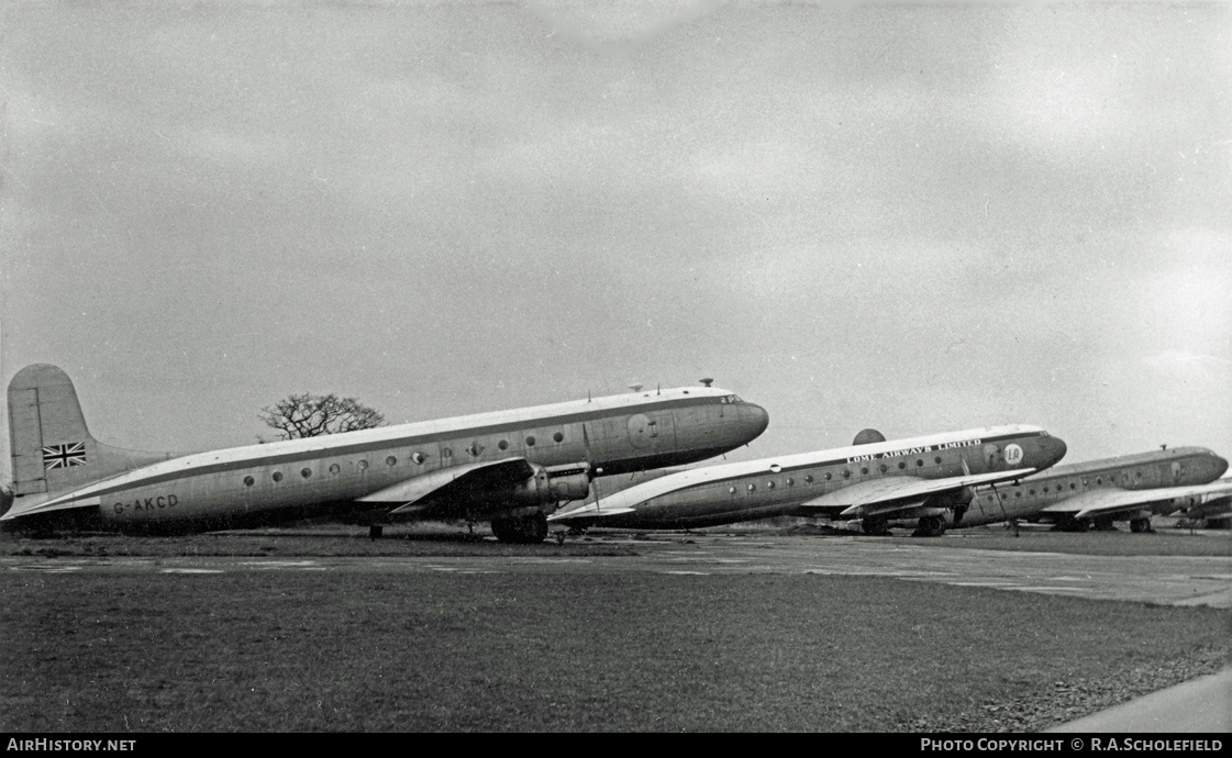 Aircraft Photo of G-AKCD | Avro 689 Tudor 5 | AirHistory.net #8290