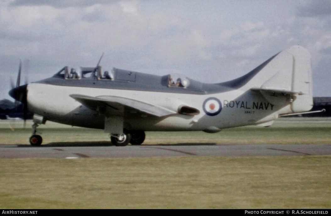 Aircraft Photo of XA417 | Fairey Gannet AS.4 | UK - Navy | AirHistory.net #8295