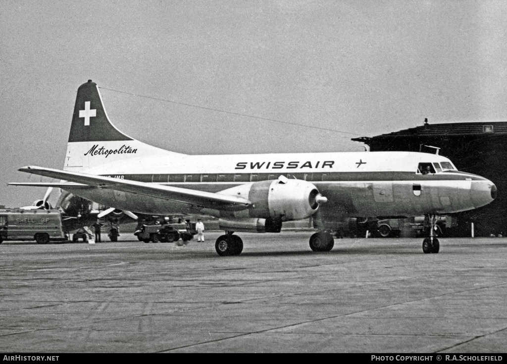 Aircraft Photo of HB-IMB | Convair 440-11 Metropolitan | Swissair | AirHistory.net #8296