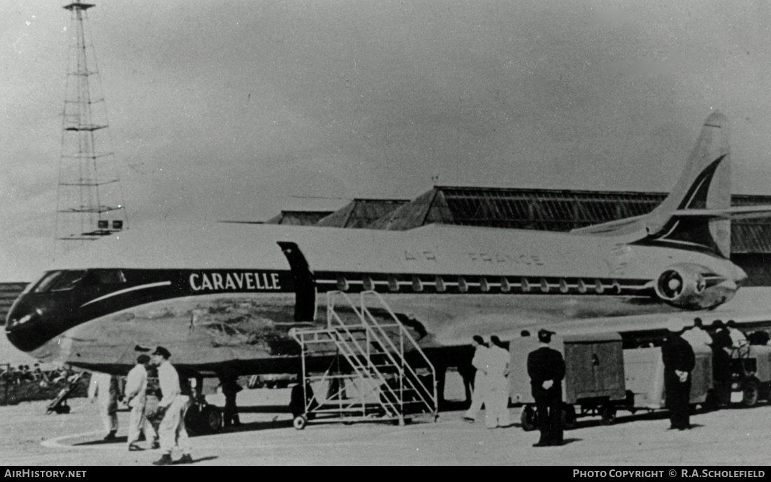 Aircraft Photo of F-BHHI | Sud-Est SE-210 Caravelle | Air France | AirHistory.net #8300