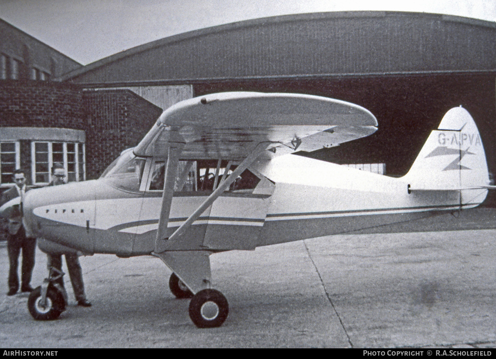 Aircraft Photo of G-APVA | Piper PA-22S-160 Tri-Pacer | AirHistory.net #8305