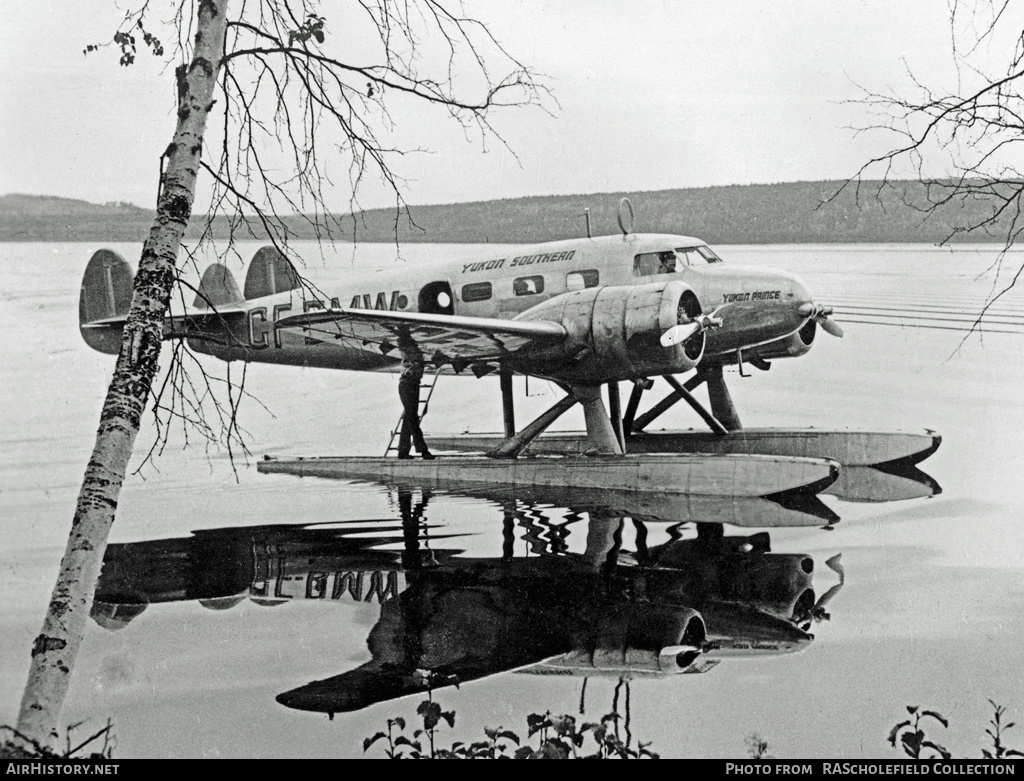 Aircraft Photo of CF-BMW | Barkley-Grow T8P-1 | Yukon Southern Air Transport | AirHistory.net #8311