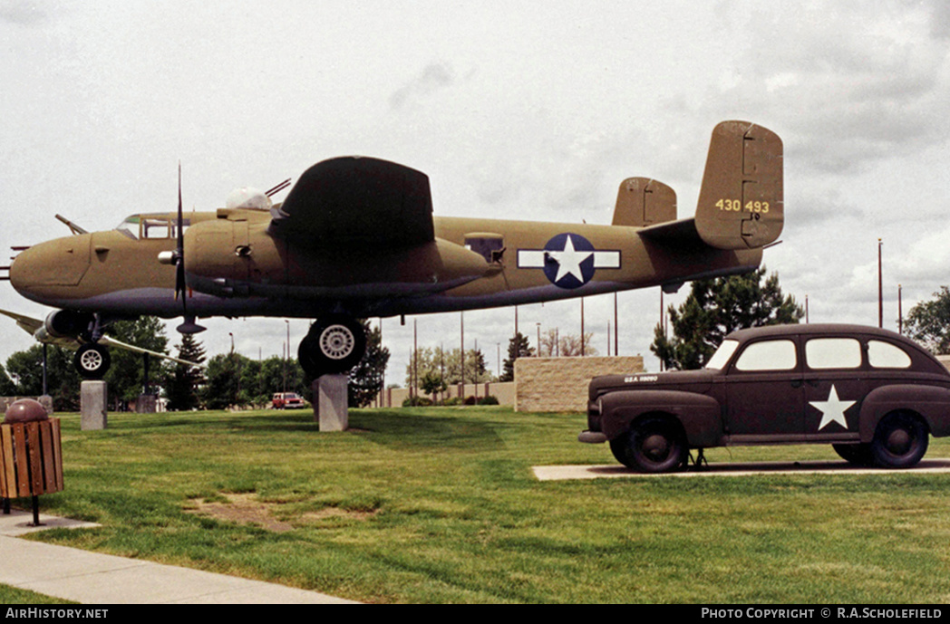 Aircraft Photo of 44-30493 / 430493 | North American TB-25N Mitchell | USA - Air Force | AirHistory.net #8322