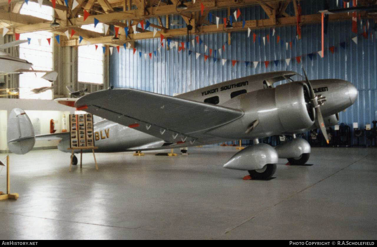 Aircraft Photo of CF-BLV | Barkley-Grow T8P-1 | Yukon Southern Air Transport | AirHistory.net #8324