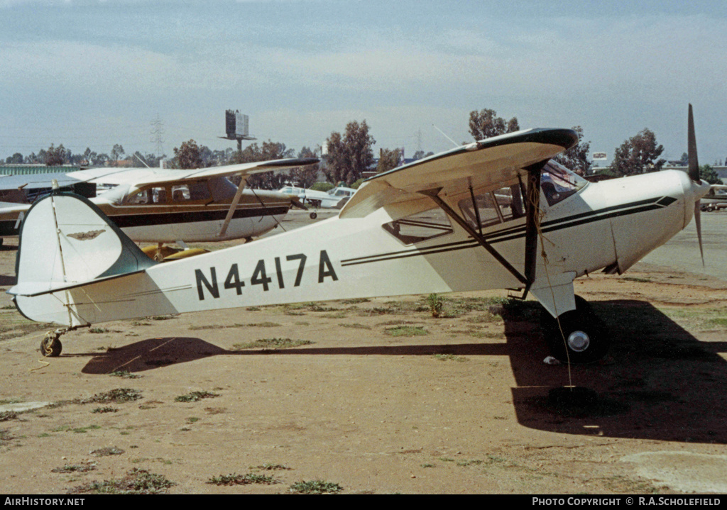 Aircraft Photo of N4417A | Taylorcraft F-21A | AirHistory.net #8330