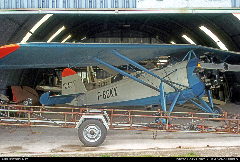 Aircraft Photo of F-BGKX | Morane-Saulnier MS-317 | AirHistory.net #8361