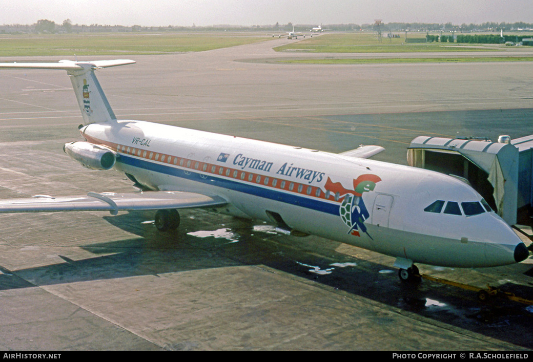 Aircraft Photo of VR-CAL | BAC 111-523FJ One-Eleven | Cayman Airways | AirHistory.net #8372