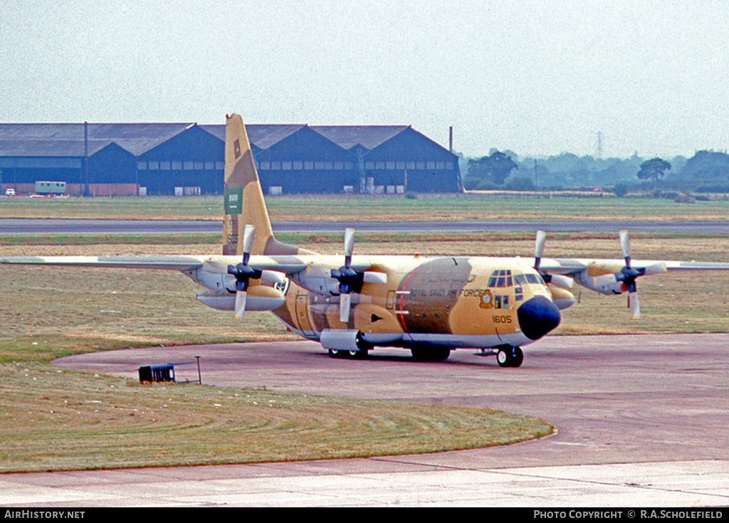 Aircraft Photo of 1605 | Lockheed C-130H Hercules | Saudi Arabia - Air Force | AirHistory.net #8380