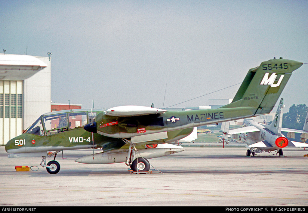 Aircraft Photo of 155445 | North American Rockwell OV-10A Bronco | USA - Marines | AirHistory.net #8384