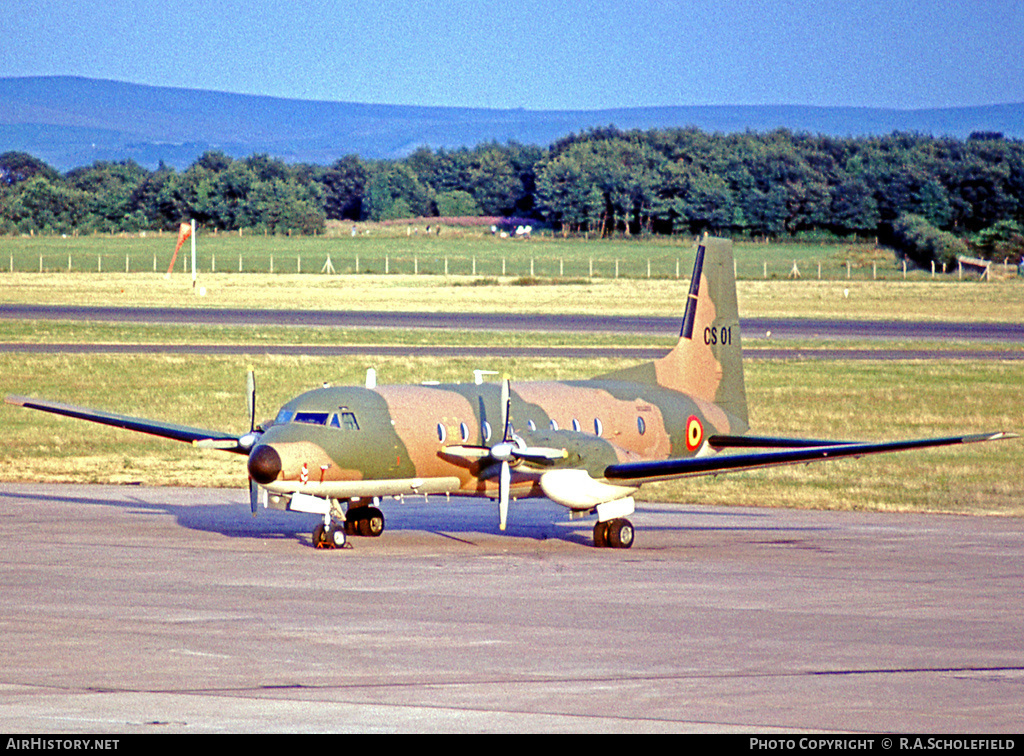 Aircraft Photo of CS-01 | Hawker Siddeley HS-748 Srs2A/288LFD | Belgium - Air Force | AirHistory.net #8387