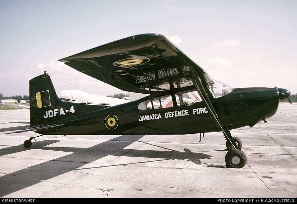 Aircraft Photo of JDFA-4 | Cessna 185B Skywagon | Jamaica - Air Force | AirHistory.net #8401