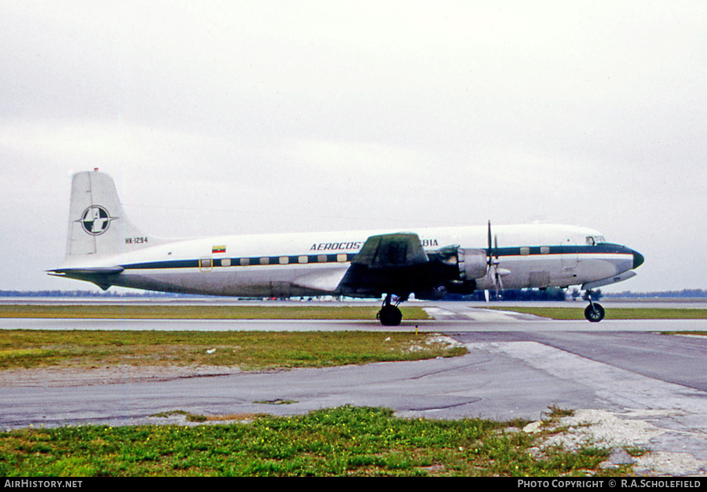 Aircraft Photo of HK-1294 | Douglas DC-6A | Aerocosta Colombia | AirHistory.net #8403