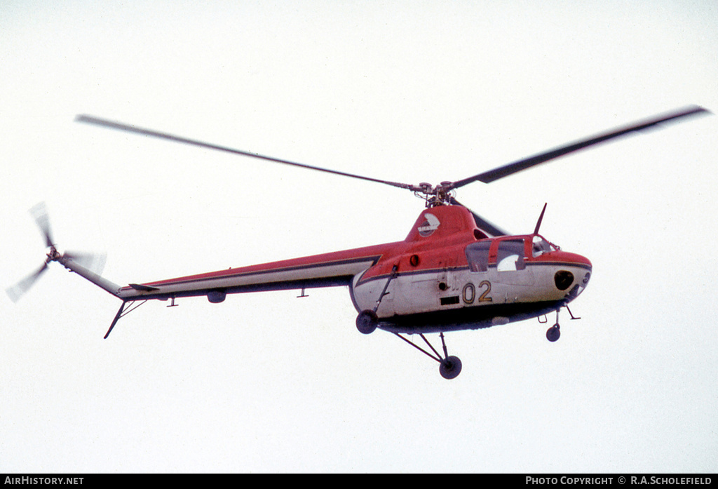 Aircraft Photo of 02 yellow | PZL-Swidnik SM-1Wb | Soviet Union - Air Force | AirHistory.net #8409