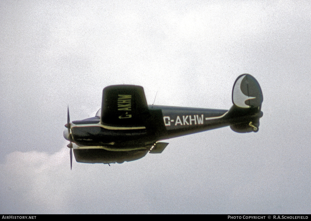 Aircraft Photo of G-AKHW | Miles M.65 Gemini 1A | AirHistory.net #8413