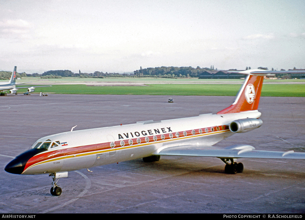 Aircraft Photo of YU-AJA | Tupolev Tu-134A | Aviogenex | AirHistory.net #8417