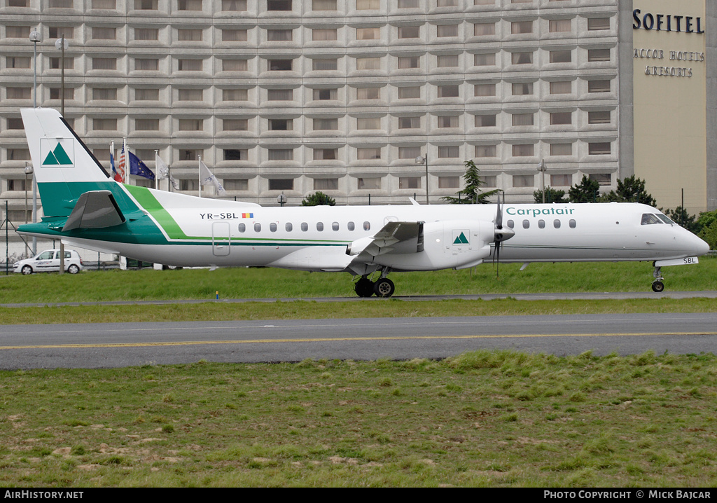 Aircraft Photo of YR-SBL | Saab 2000 | Carpatair | AirHistory.net #8434