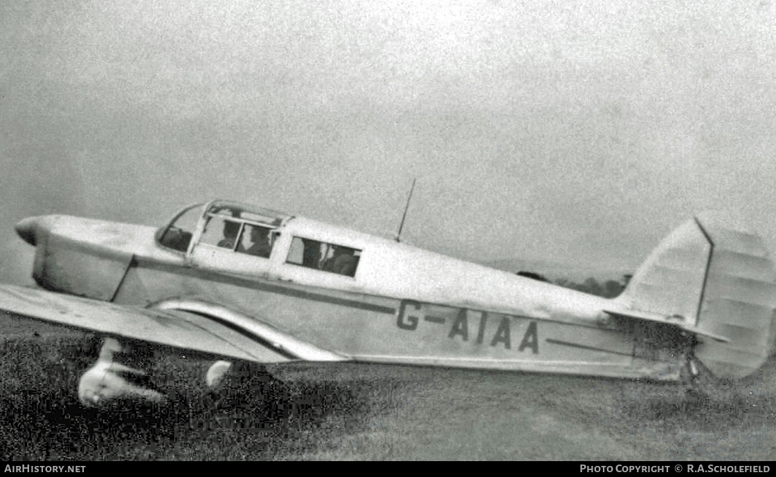 Aircraft Photo of G-AIAA | Percival P.44 Proctor 5 | AirHistory.net #8445