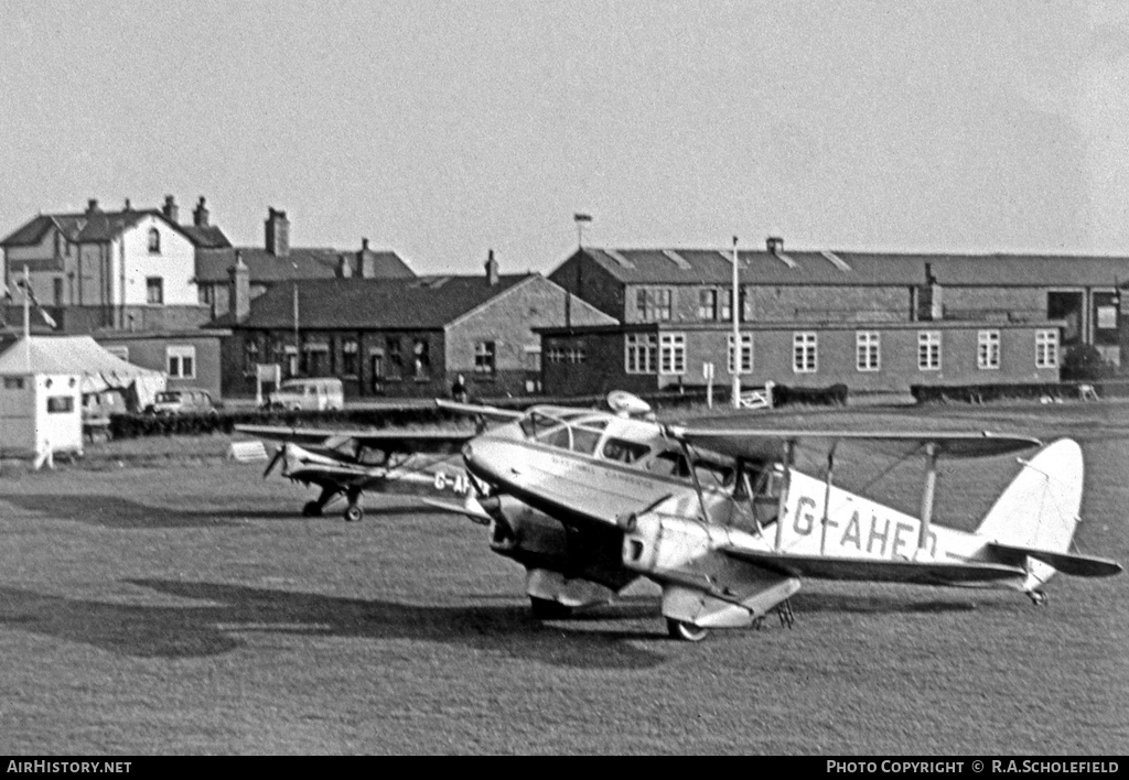 Aircraft Photo of G-AHED | De Havilland D.H. 89A Dragon Rapide | Marshalls Flying Services | AirHistory.net #8446