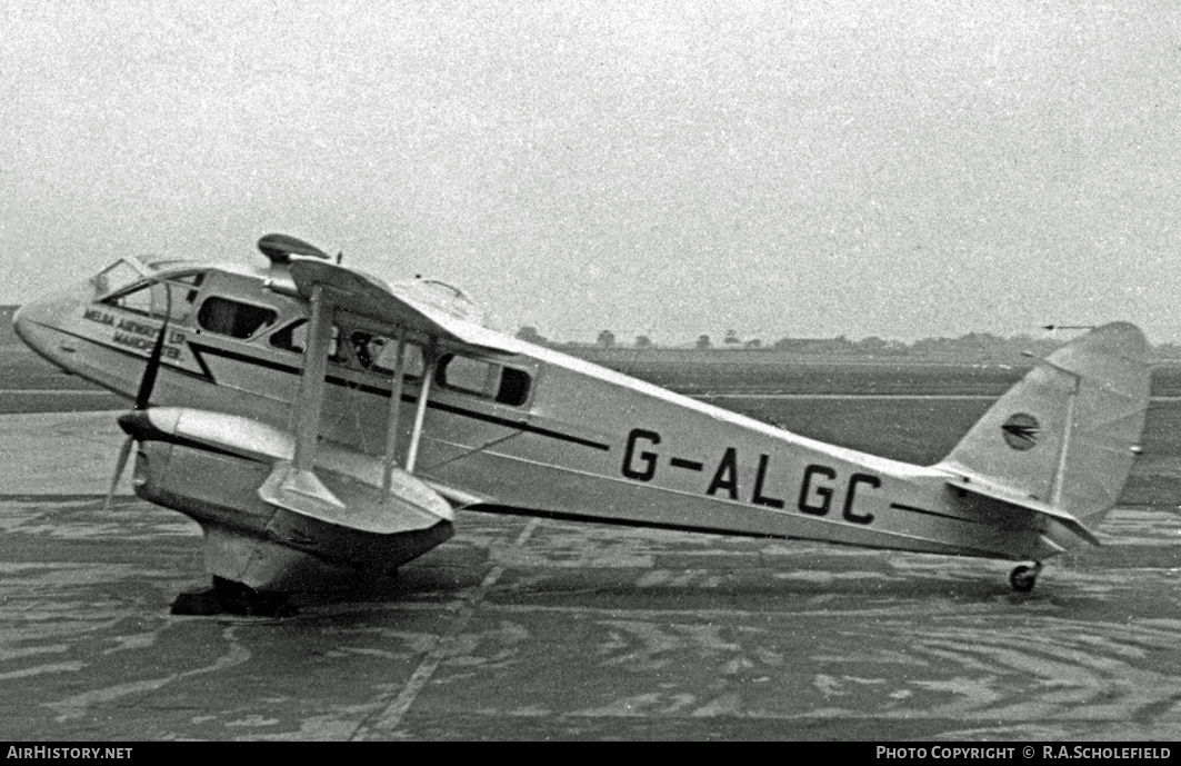 Aircraft Photo of G-ALGC | De Havilland D.H. 89A Dragon Rapide | Melba Airways | AirHistory.net #8453