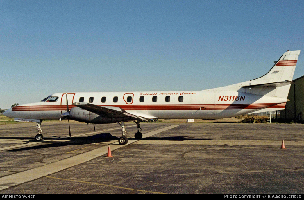 Aircraft Photo of N3116N | Fairchild SA-227AC Metro III | Business Aviation Courier | AirHistory.net #8467