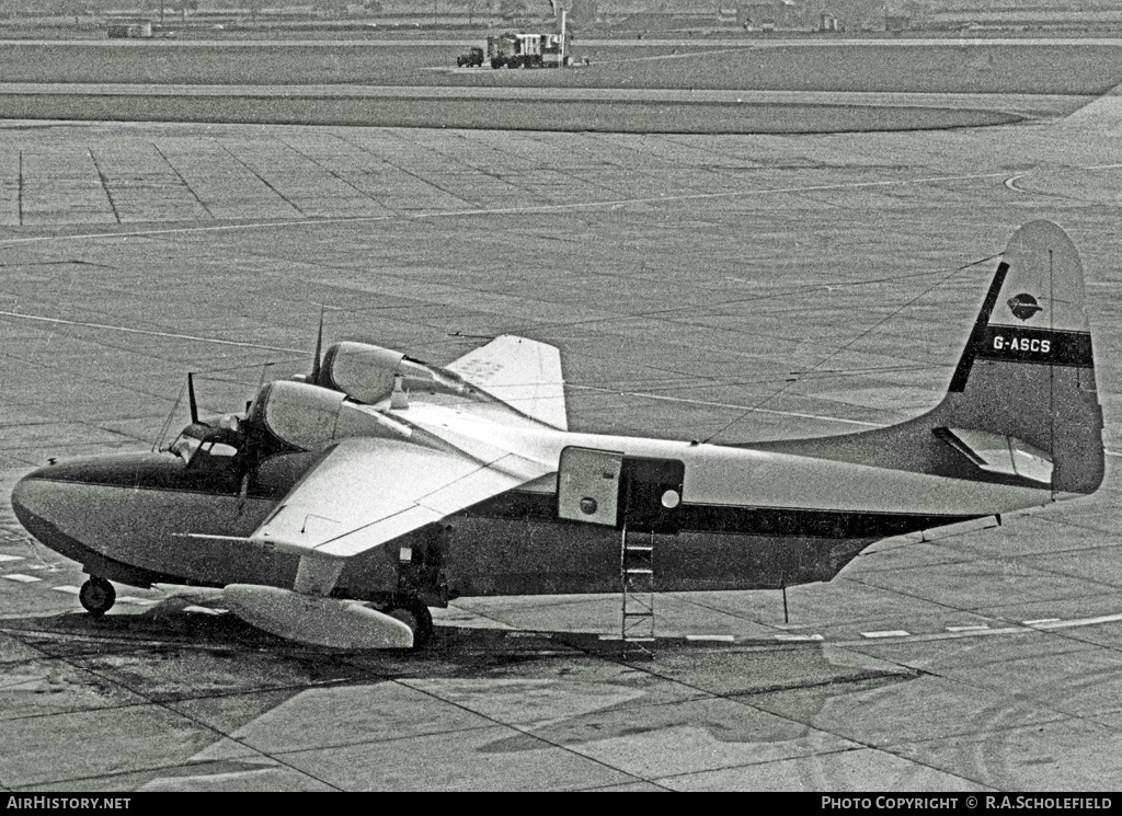 Aircraft Photo of G-ASCS | Grumman G-73 Mallard | Ferranti | AirHistory.net #8468