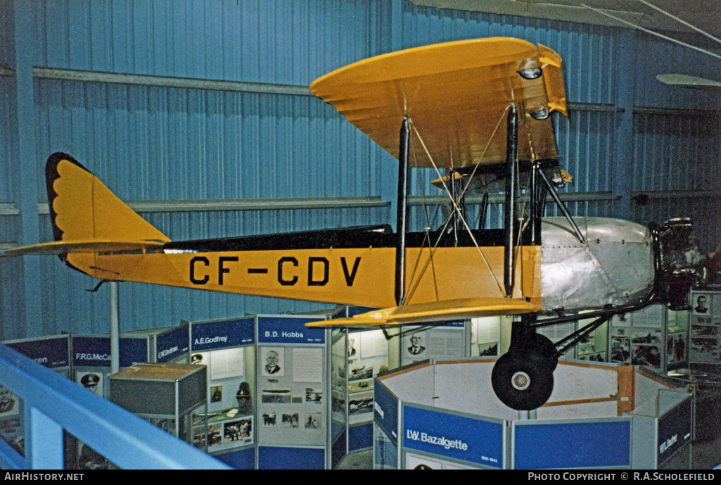 Aircraft Photo of CF-CDV | Avro 616 Avian IVM | AirHistory.net #8473