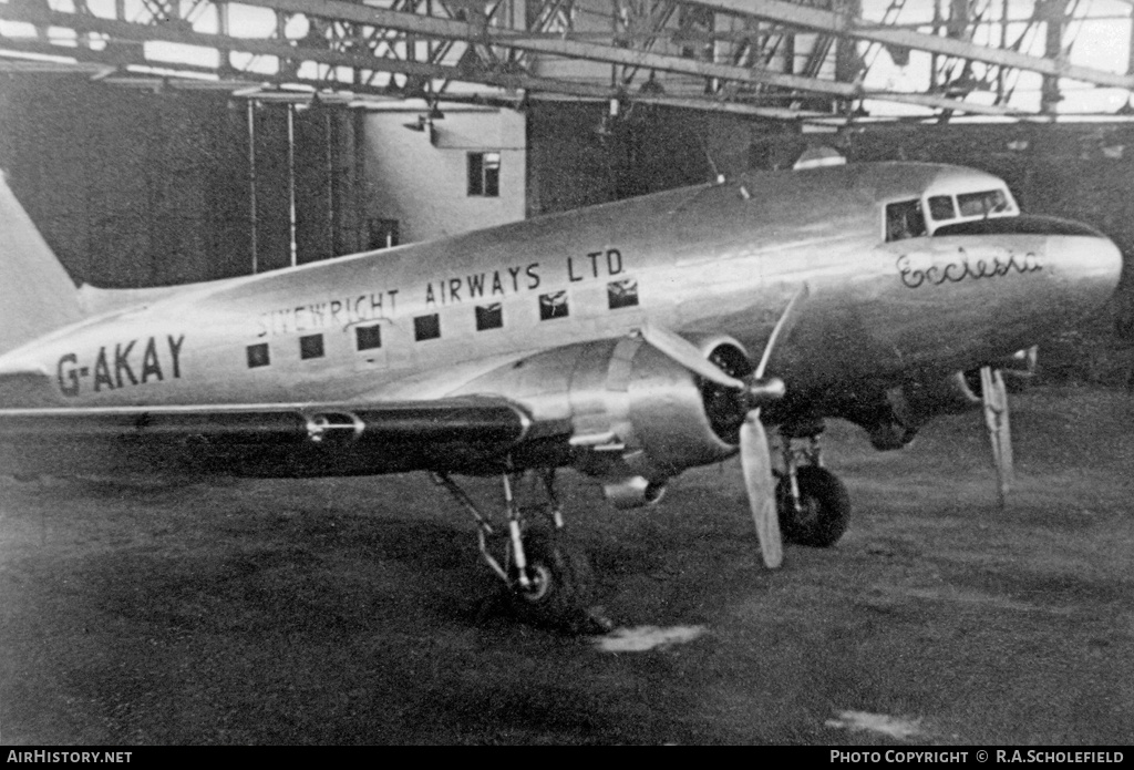 Aircraft Photo of G-AKAY | Douglas C-47A Skytrain | Sivewright Airways | AirHistory.net #8479