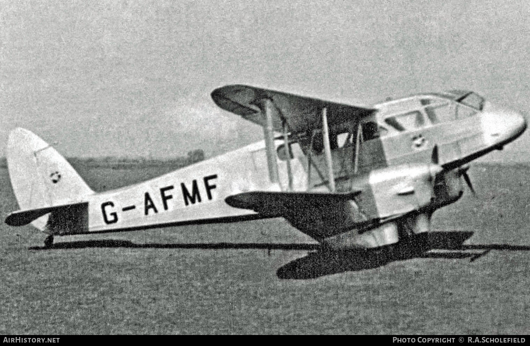 Aircraft Photo of G-AFMF | De Havilland D.H. 89A Dragon Rapide | BCI Airways | AirHistory.net #8480