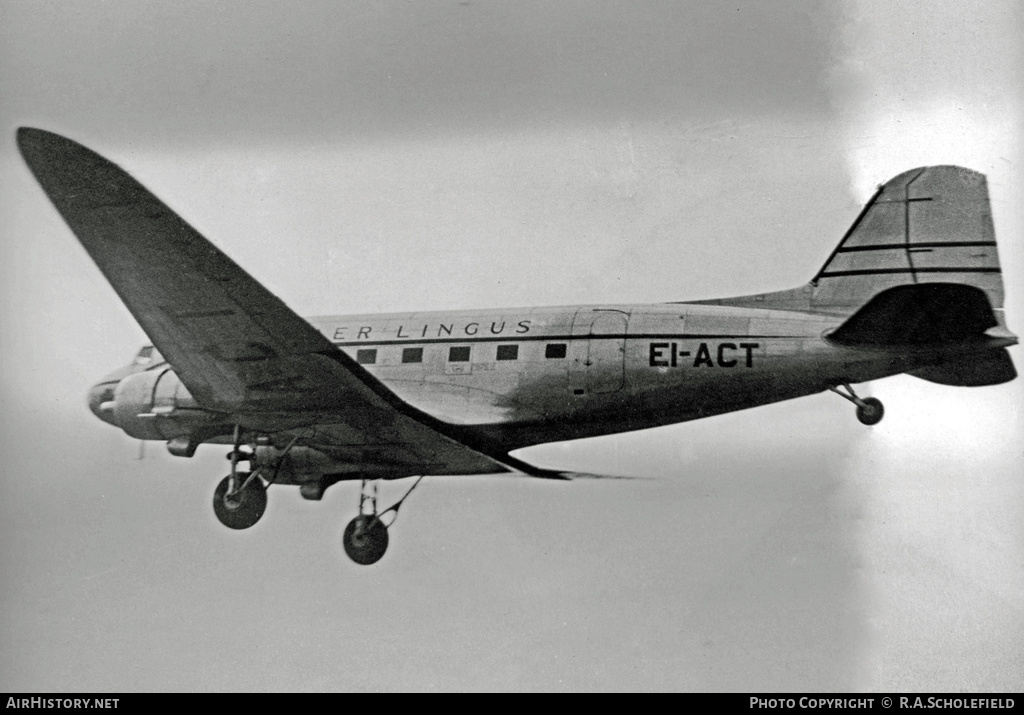 Aircraft Photo of EI-ACT | Douglas C-47A Skytrain | Aer Lingus | AirHistory.net #8489
