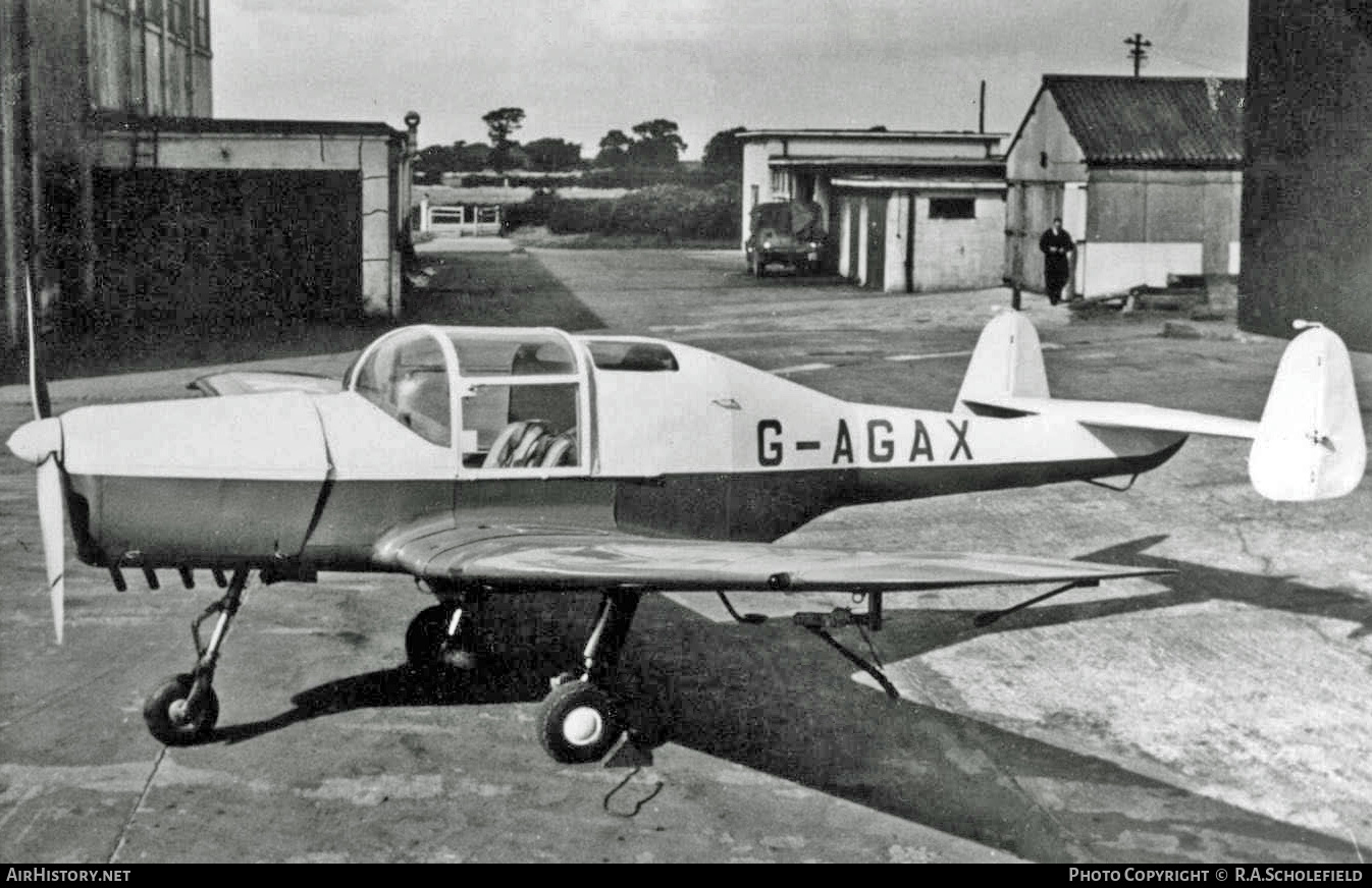 Aircraft Photo of G-AGAX | General Aircraft GAL-42 Cygnet 2 | AirHistory.net #8507