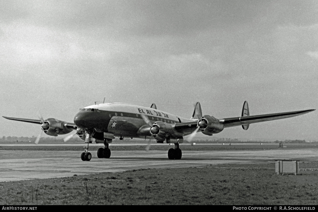 Aircraft Photo of 4X-AKD | Lockheed L-049 Constellation | El Al Israel Airlines | AirHistory.net #8509