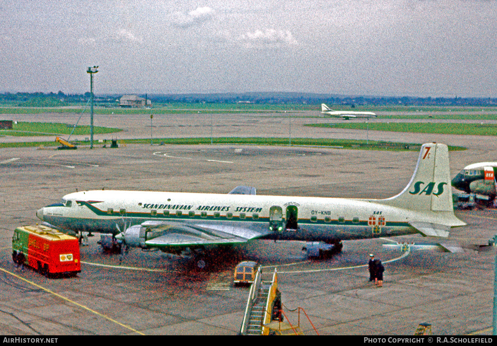 Aircraft Photo of OY-KNB | Douglas DC-7C | Scandinavian Airlines System - SAS | AirHistory.net #8521