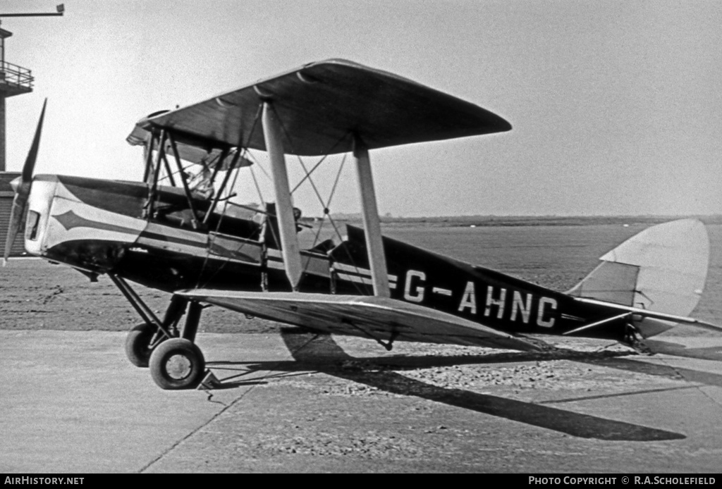 Aircraft Photo of G-AHNC | De Havilland D.H. 82A Tiger Moth | Lancashire Aero Club | AirHistory.net #8523