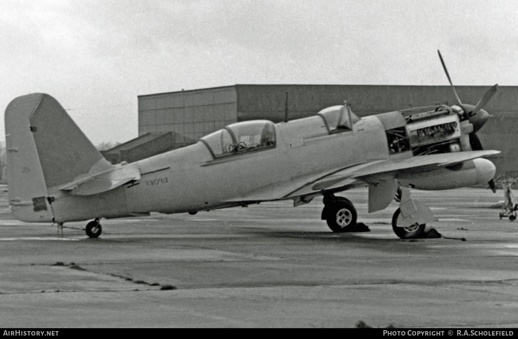 Aircraft Photo of WM761 | Fairey Firefly T7 | UK - Air Force | AirHistory.net #8526