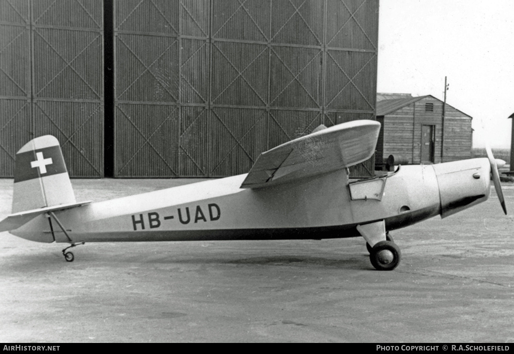 Aircraft Photo of HB-UAD | Praga E-114M Air Baby | AirHistory.net #8528