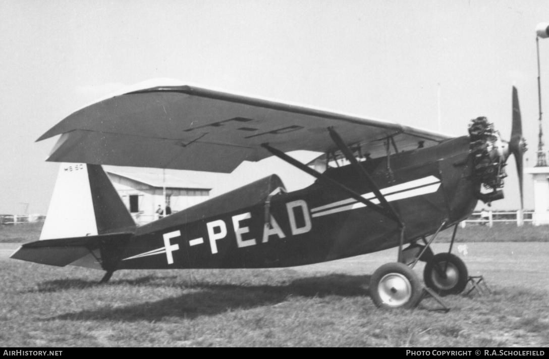 Aircraft Photo of F-PEAD | Brochet MB 50 Pipistrelle | AirHistory.net #8546