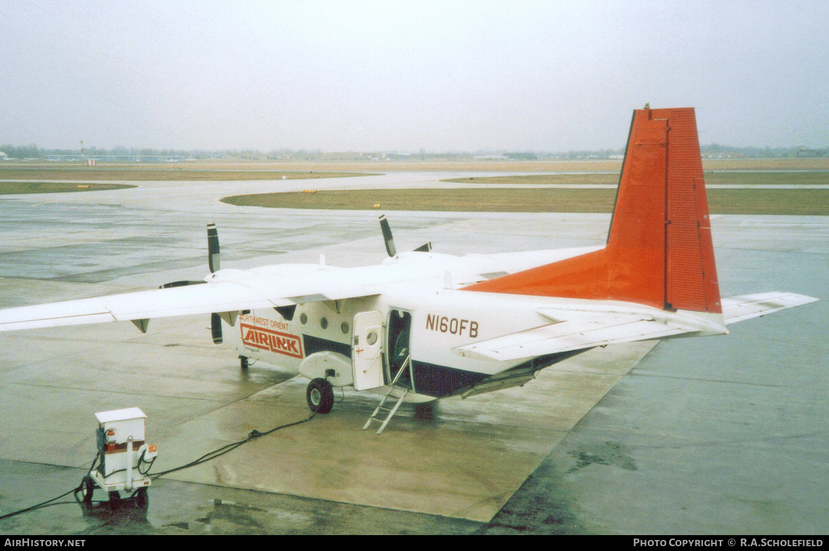 Aircraft Photo of N160FB | CASA C-212-200 Aviocar | Northwest Orient Airlink | AirHistory.net #8563