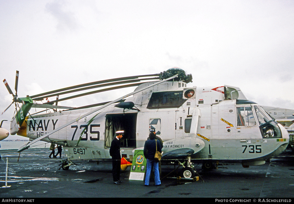 Aircraft Photo of 156497 / 6497 | Sikorsky SH-3D Sea King (S-61B) | USA - Navy | AirHistory.net #8572