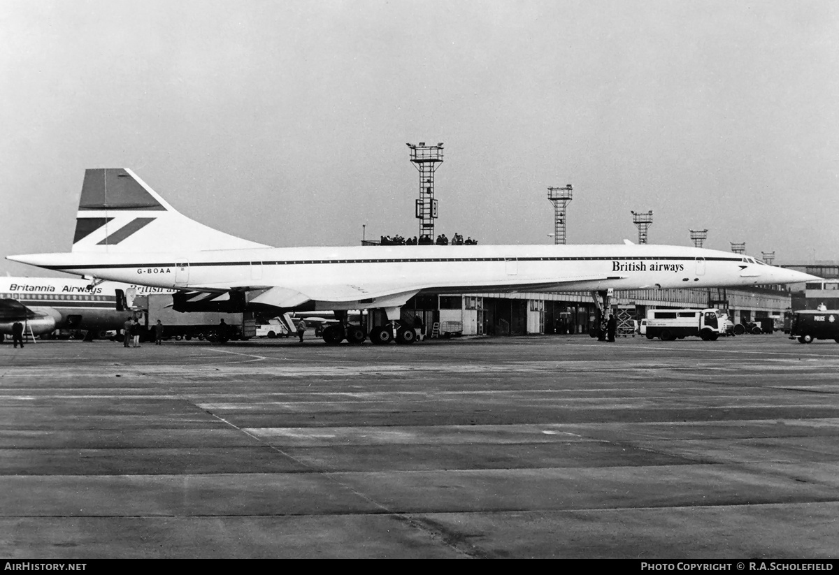 Aircraft Photo of G-BOAA | Aerospatiale-BAC Concorde 102 | British Airways | AirHistory.net #8573