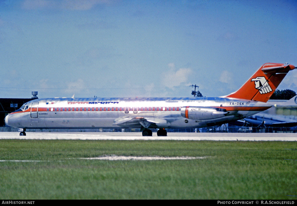Aircraft Photo of XA-DEK | McDonnell Douglas DC-9-32 | AeroMéxico | AirHistory.net #8577