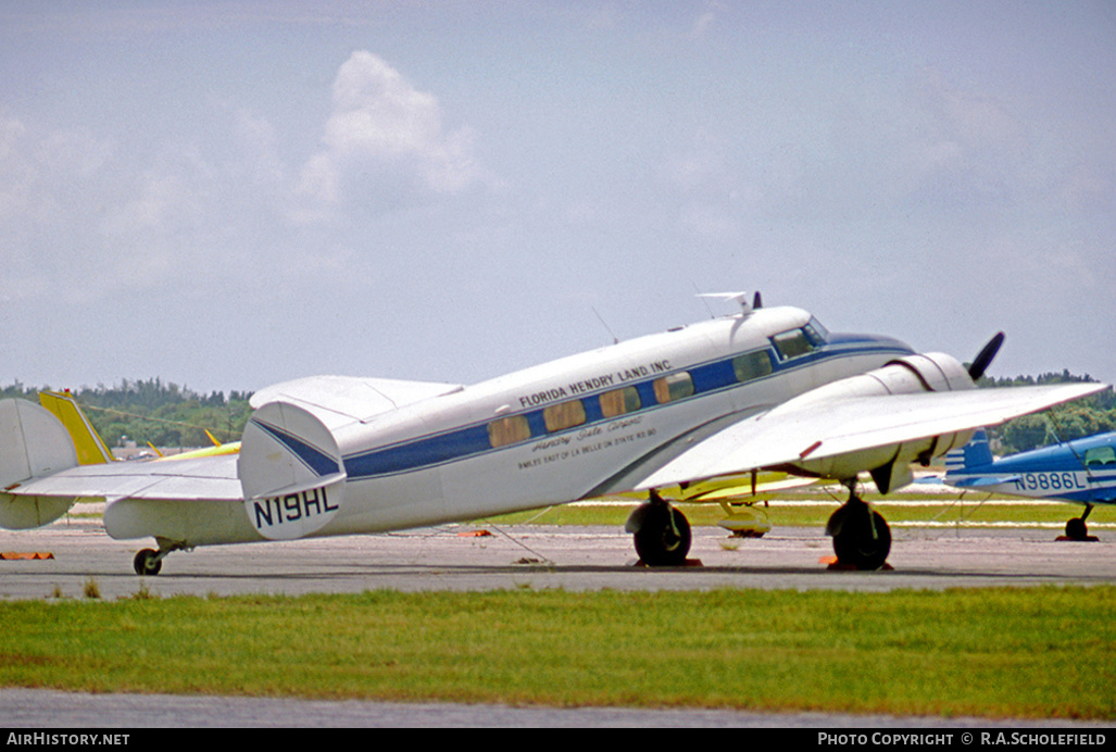 Aircraft Photo of N19HL | Lockheed 10-A Electra | Florida Hendry Land | AirHistory.net #8578